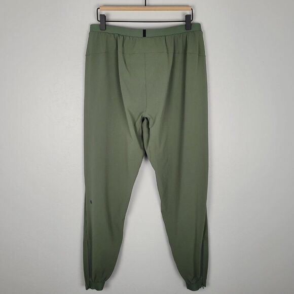 Lululemon Run State Jogger Green Twill Ripstop Size L - Picture 5 of 16